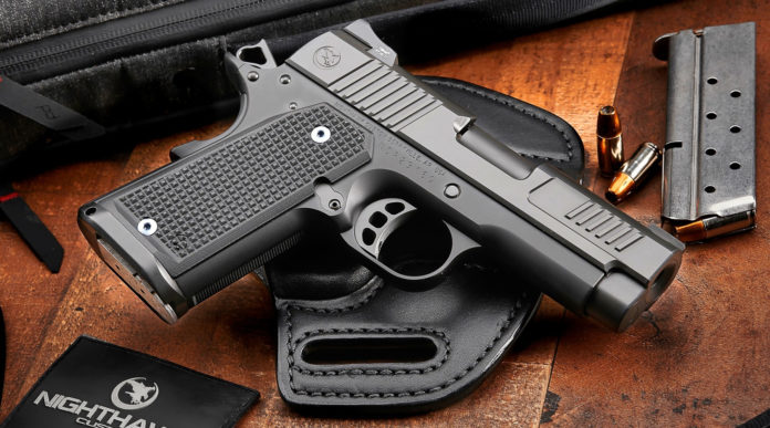 Nighthawk Custom Counselor, la pistola per il porto occulto con fusto in alluminio Nighthawk Custom Counselor, la pistola per il porto occulto con fusto in alluminio