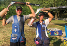 Pintor e Franceschini primi campioni italiani di trap mixed team Leonardo Franceschini e Giulia Pintor campioni italiani di trap mixed team 2019