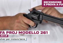 Alfa Proj Model 261 cal. .22LR, la prova a fuoco