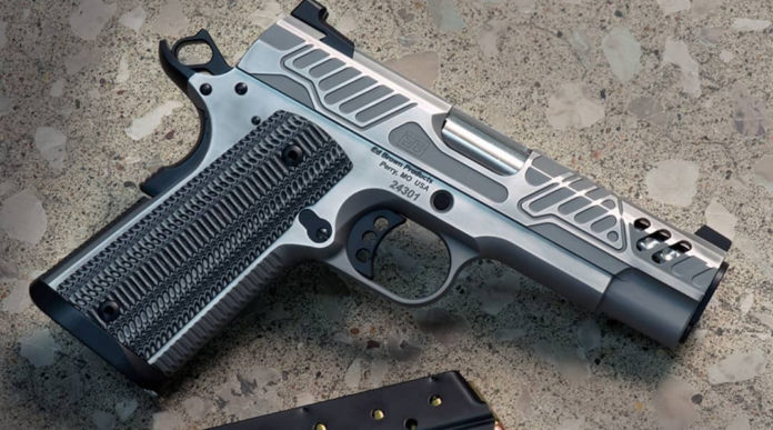EB Zev Orion Industrial Stainless, nuova configurazione per la pistola 9 mm pistola 9 mm Ed Brown EB Zev Orion Industrial Stainless