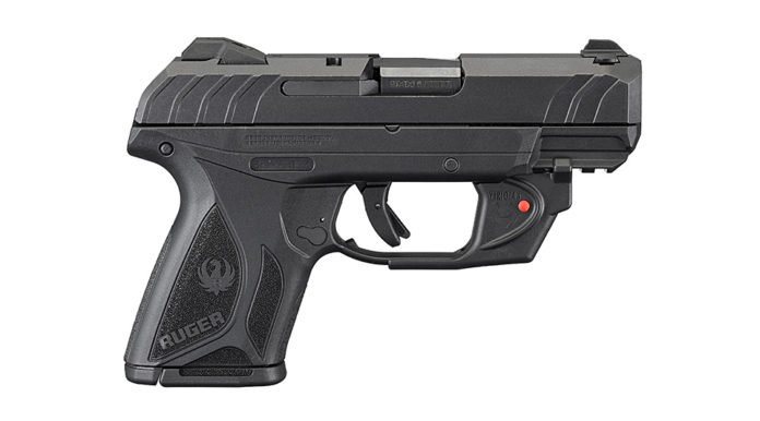 Ruger Security-9 Compact, la pistola compatta ora ha il laser di serie pistola compatta Ruger Security-9 Compact con laser rosso Viridian E-Series