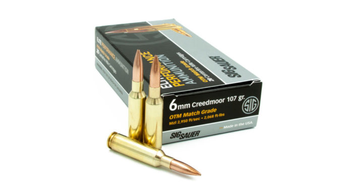 Munizioni da tiro in calibro 6 mm Creedmoor, ecco anche le Sig Sauer Elite Match Munizioni da tiro in calibro 6 mm Creedmoor, ecco anche le Sig Sauer Elite Match