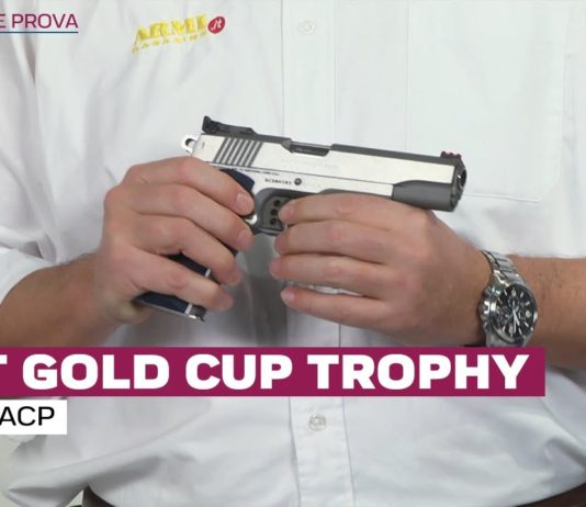 Colt Gold Cup Trophy cal. .45 Acp, la prova a fuoco