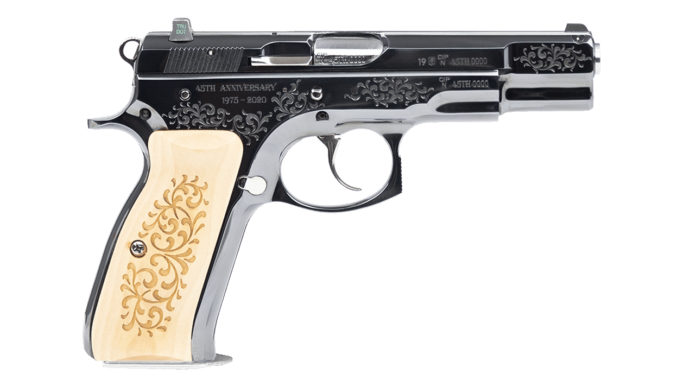 CZ 75 B 45th Anniversary, la pistola da collezione che celebra la CZ 75 CZ 75 B 45th Anniversary, la pistola da collezione che celebra la CZ 75