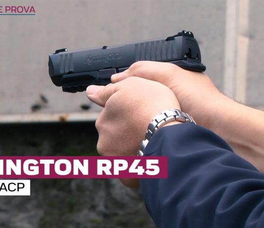 Remington RP45 cal. .45Acp, la prova a fuoco