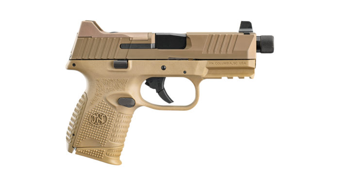 Fn 509 Compact Tactical, la pistola con caricatore maggiorato anche in flat dark earth Fn 509 Compact Tactical, la pistola con caricatore maggiorato anche in flat dark earth