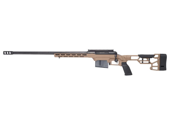 il fianco sinistro della carabina savage 110 precision per mancini