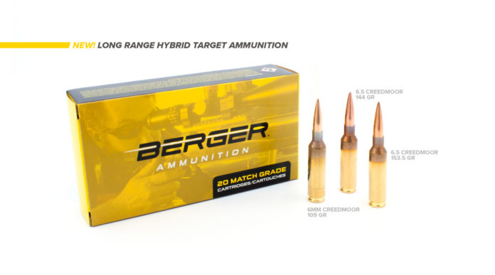 Berger Long Range Hybrid Target, le munizioni per il tiro a lunga distanza in due calibri ulteriori Berger Long Range Hybrid Target, le munizioni per il tiro a lunga distanza in due calibri ulteriori