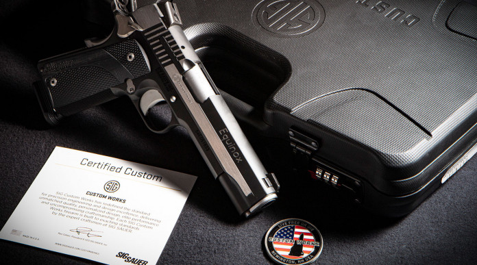 Sig Custom 1911 Equinox, la pistola da collezione Sig Custom 1911 Equinox, la pistola da collezione