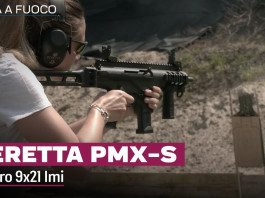 Beretta PMXs cal. 9×21 Imi, presentazione e prova a fuoco