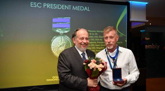 Premio internazionale per Castellani, produttore di abbigliamento tecnico per tiro a volo Premio internazionale per Castellani, produttore di abbigliamento tecnico per tiro a volo