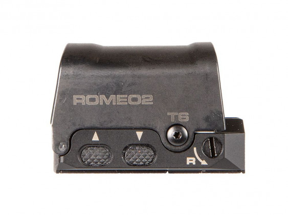 vista laterale del punto rosso Sig Sauer Romeo2 1x30mm