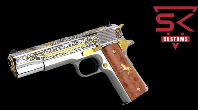 Sk The lost State of Jacinto - Sam Houston, la pistola custom da collezione Sk The lost State of Jacinto - Sam Houston, la pistola custom da collezione