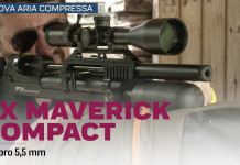 Fx Maverick Compact cal. 5,5 mm, presentazione e prova