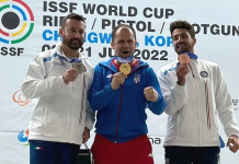 Coppa del mondo di tiro a segno: doppio podio per l’Italia nella pistola 10 metri Coppa del mondo di tiro a segno doppio podio per l’Italia nella pistola 10 metri