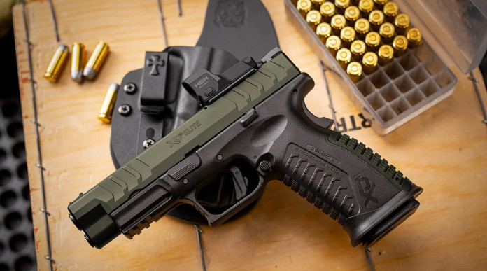 Nuovo colore per la Springfield Armory Xd-M Elite Osp calibro 10mm Nuovo colore per la Springfield Armory Xd-M Elite Osp calibro 10mm