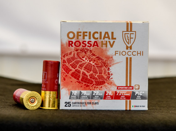 Rossa 28g Pb 7 Fiocchi Official Hv, cartucce da sporting