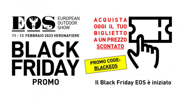 Black friday, biglietti scontati per Eos ’23 Black friday, biglietti scontati per Eos ’23