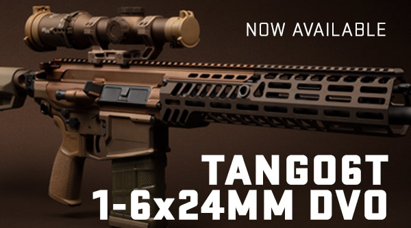 Il cannocchiale tattico Sig Sauer Tango6T sul mercato civile Il cannocchiale tattico Sig Sauer Tango6T sul mercato civile