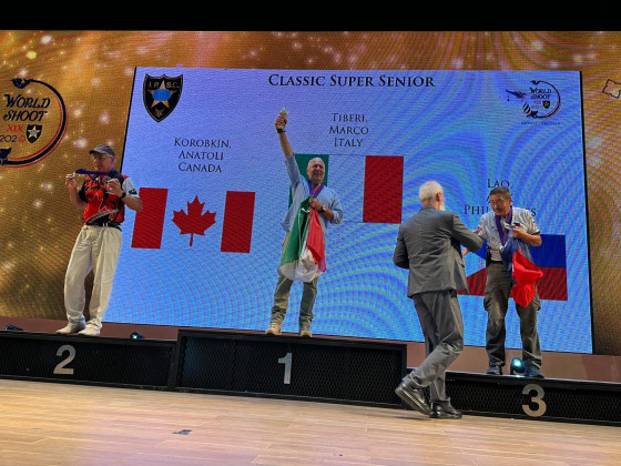 Medaglia ORO Classic Super Senior