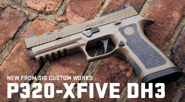 Sig Sauer P320-XFive Dh3, la pistola sportiva custom Sig Sauer P320-XFive Dh3, la pistola sportiva custom