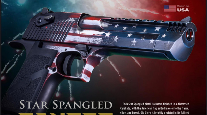Magnum Research Star Spangled Banger, la Desert Eagle custom Magnum Research Star Spangled Banger, la Desert Eagle custom