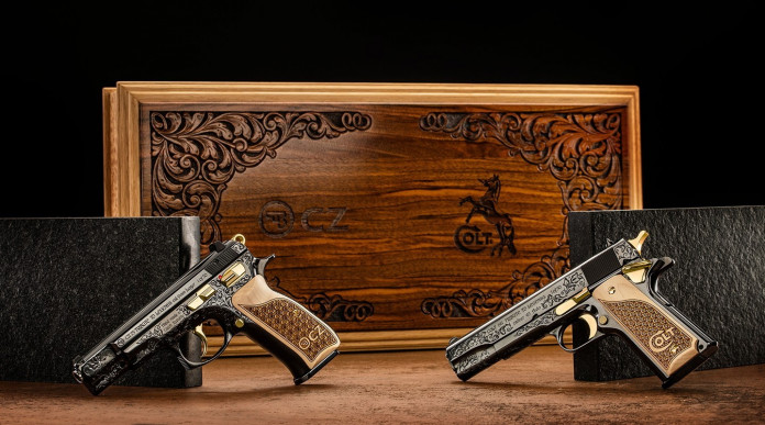 Cz 75 & Colt 1911 Tribute to legends, set di due pistole da collezione Cz 75 & Colt 1911 Tribute to legends, set di due pistole da collezione