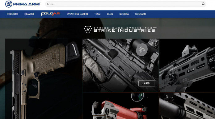 Prima Armi distribuisce i prodotti di Strike Industries Prima Armi distribuisce i prodotti di Strike Industries