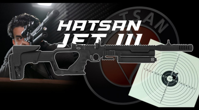 Hatsan Jet III, la carabina ad aria compressa con moderatore di suono integrato Hatsan Jet III, la carabina ad aria compressa con moderatore di suono integrato