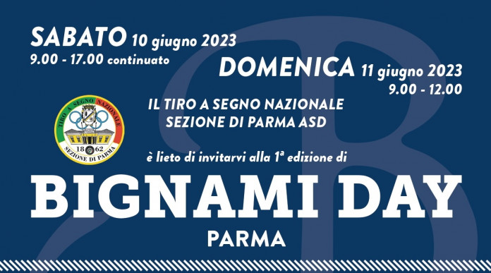Bignami Day, il 10 e 11 giugno tappa al Tsn di Parma Bignami Day, il 10 e 11 giugno tappa al Tsn di Parma