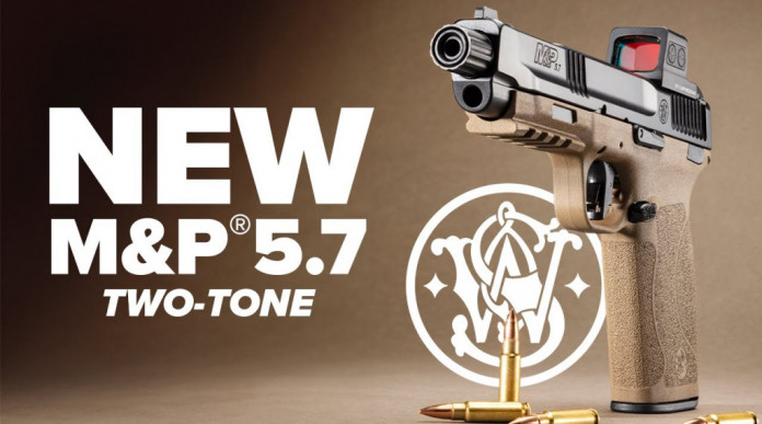 La pistola Smith & Wesson M&P 5.7 in una nuova colorazione La pistola Smith & Wesson M&P 5.7 in una nuova colorazione