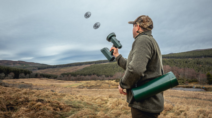 Nordic clays Trapmaster, il lanciapiattelli manuale Nordic clays Trapmaster, il lanciapiattelli manuale