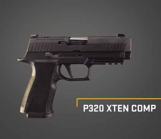 Sig Sauer P320-XTen Comp, una pistola compatta calibro 10 mm Sig Sauer P320-XTen Comp, una pistola compatta calibro 10 mm