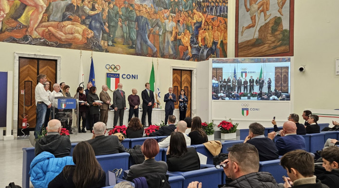 Fitds premia i suoi campioni alla sede del Coni Fitds premia i suoi campioni alla sede del Coni