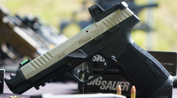 Sig Sauer P322 Comp, una pistola .22 lr con compensatore Sig Sauer P322 Comp, una pistola .22 lr con compensatore