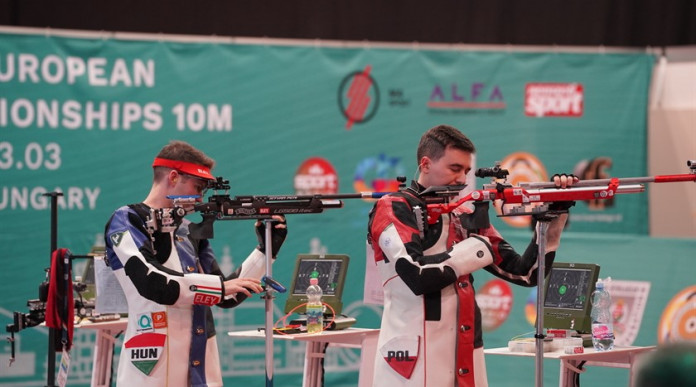 Europei di tiro 10 metri la seconda giornata Europei di tiro 10 metri la seconda giornata