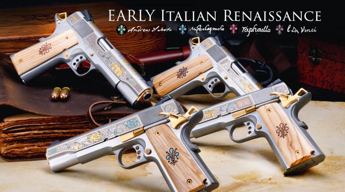 Sk Early Italian Renaissance, quattro pistole da collezione per celebrare il Rinascimento Sk Early Italian Renaissance, quattro pistole da collezione per celebrare il Rinascimento