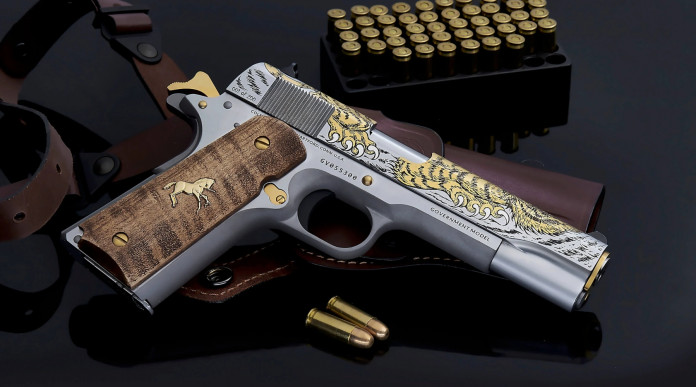 Sk Guns Untamed Luchando Tigre, una Colt 1911 versione custom Sk Guns Untamed Luchando Tigre, una Colt 1911 versione custom