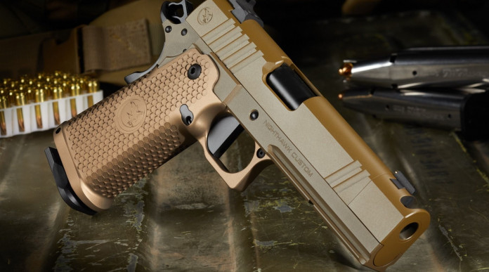 Nighthawk Sand Hawk, una full size custom interamente flat dark earth