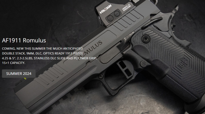 Alpha Foxtrot Af1911 Romulus, la polimerica bifilare in arrivo in estate Alpha Foxtrot Af1911 Romulus, la polimerica bifilare in arrivo in estate