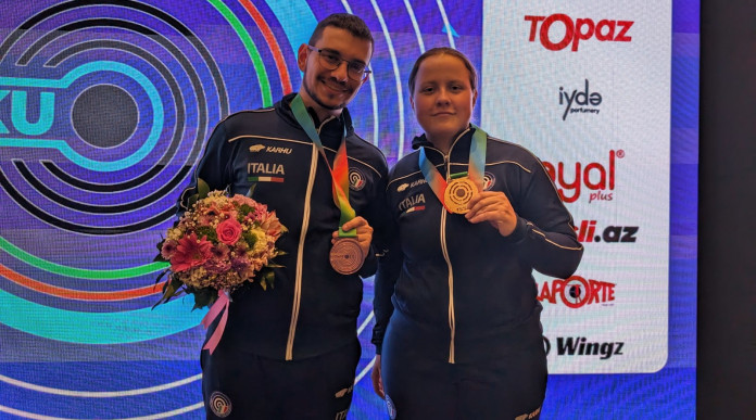 Coppa del mondo di tiro, due bronzi per l’Italia Coppa del mondo di tiro, due bronzi per l’Italia