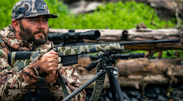Weatherby Model 307 Hush Edition, una bolt-action col calcio camouflage Weatherby Model 307 Hush Edition, una bolt-action col calcio camouflage