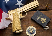 Da Cabot Guns una pistola da collezione per il giuramento di Trump Da Cabot Guns una pistola da collezione per il giuramento di Trump