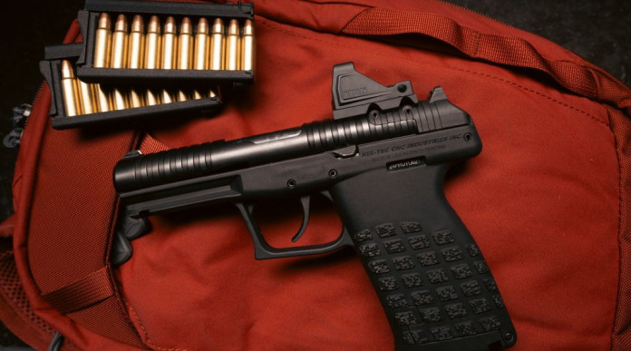KelTec lancia la Pr57, la pistola 5,7x28 mm senza caricatore KelTec lancia la Pr57, la pistola 5,7x28 mm senza caricatore