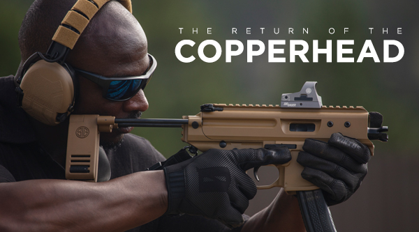 La Sig Sauer Mpx Copperhead anche col calcio imbracciabile La Sig Sauer Mpx Copperhead anche col calcio imbracciabile