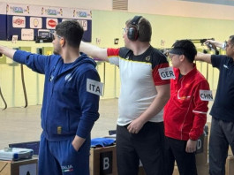 Coppa del mondo di tiro: niente podio per l’Italia nella pistola 10 metri Niente podio per l’Italia nella Coppa del mondo di tiro con pistola a 10 metri