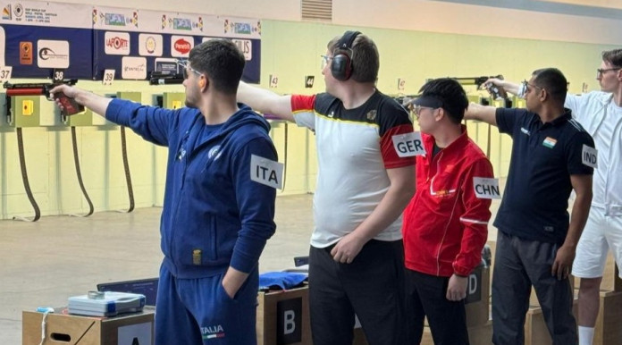 Niente podio per l’Italia nella Coppa del mondo di tiro con pistola a 10 metri