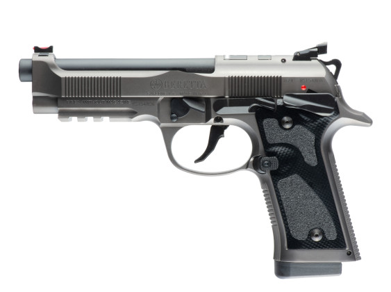 lato sinistro della beretta 92x performance dark series