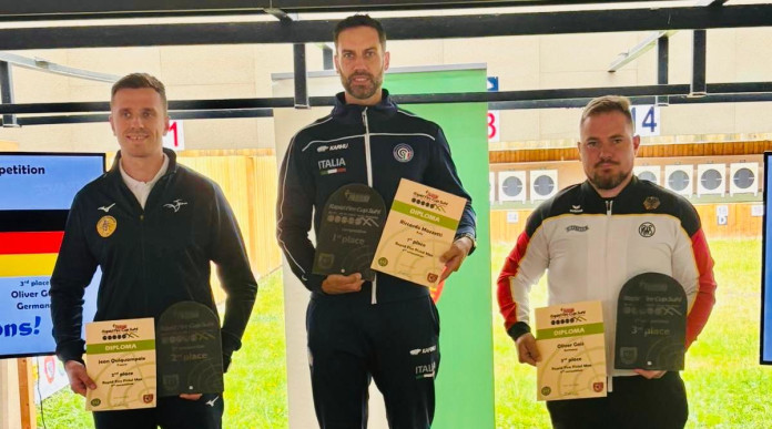 Oro per Mazzetti nella Pardini Rapid fire Cup di Suhl Oro per Mazzetti nella Pardini Rapid fire Cup di Suhl