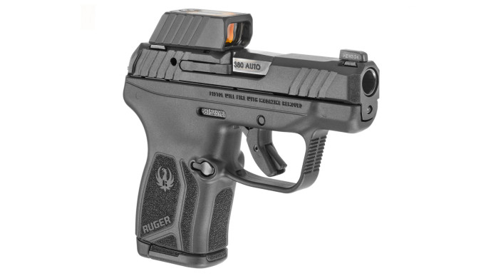 La Ruger Lcp Max con red dot di serie